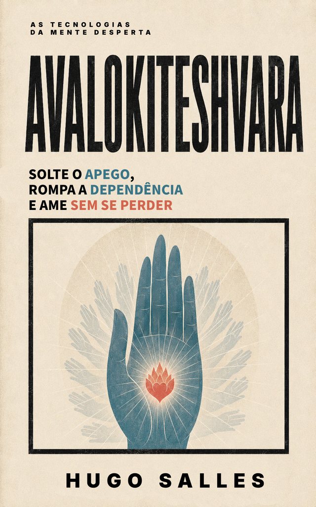 Capa do livro Avalokiteshvara, edição em português, de Hugo Salles